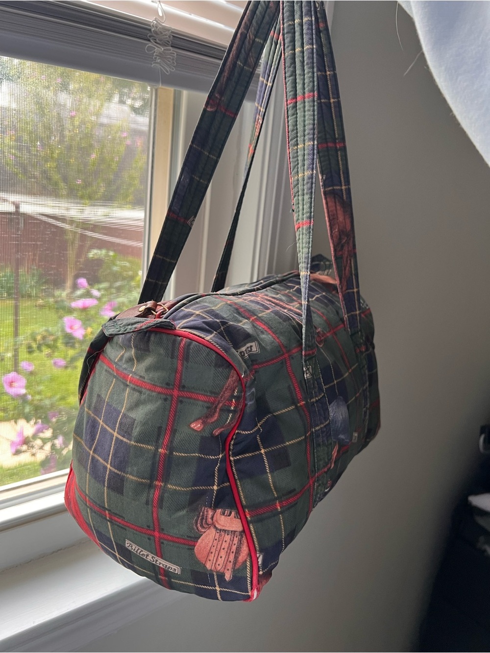 Vintage Ralph Lauren Country Equestrian Pattern Quilted Bag - Picture 4 of 12